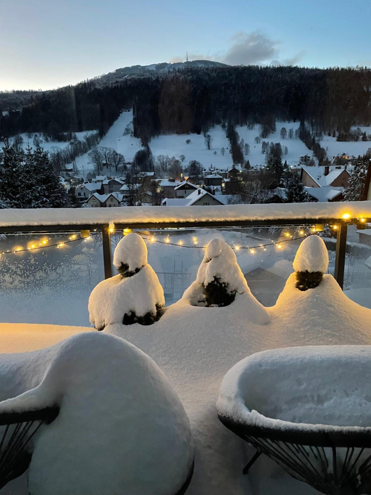 Widokowy Apartament Jodlowa Ski&Bike Щирк Экстерьер фото