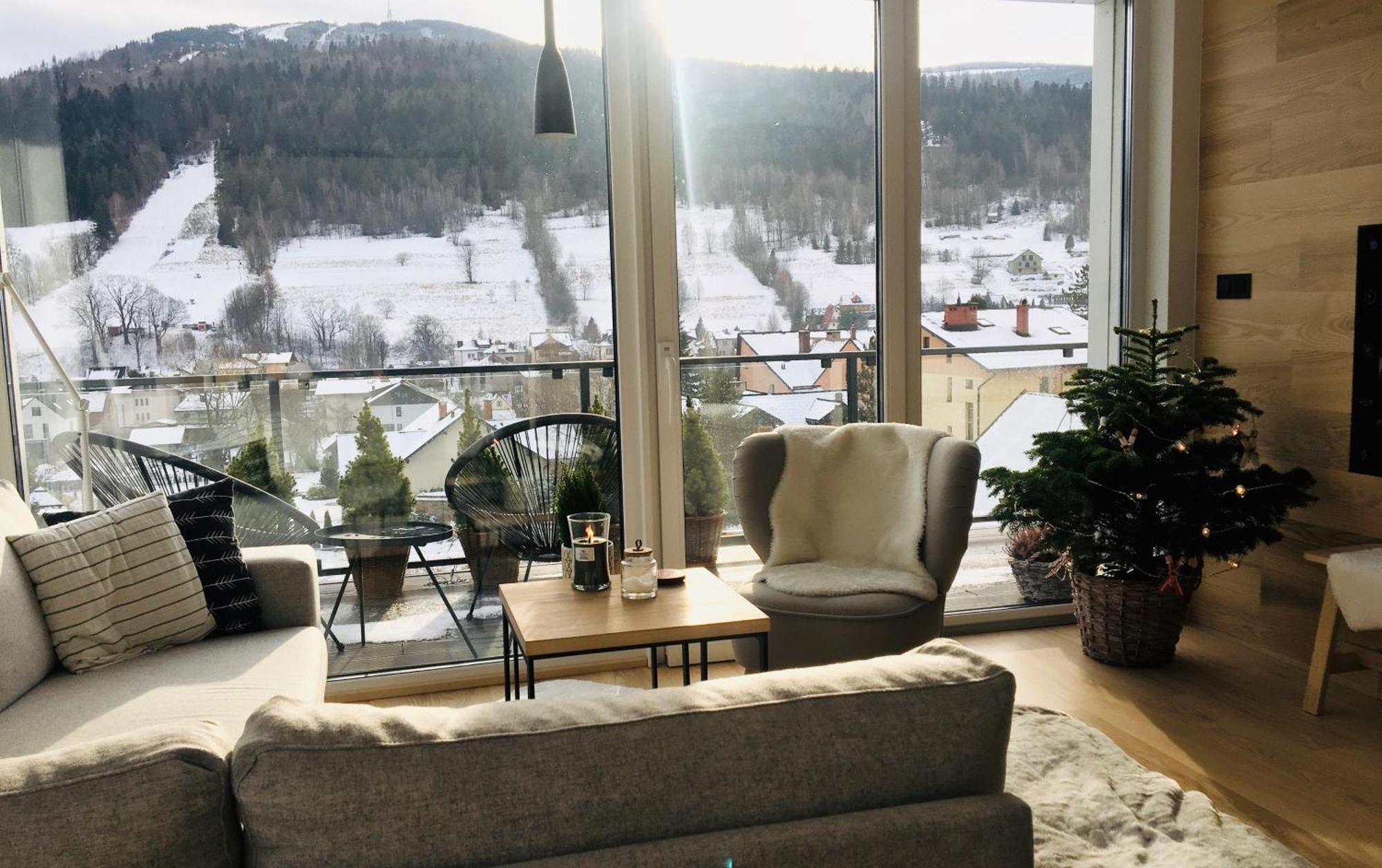 Widokowy Apartament Jodlowa Ski&Bike Щирк Экстерьер фото