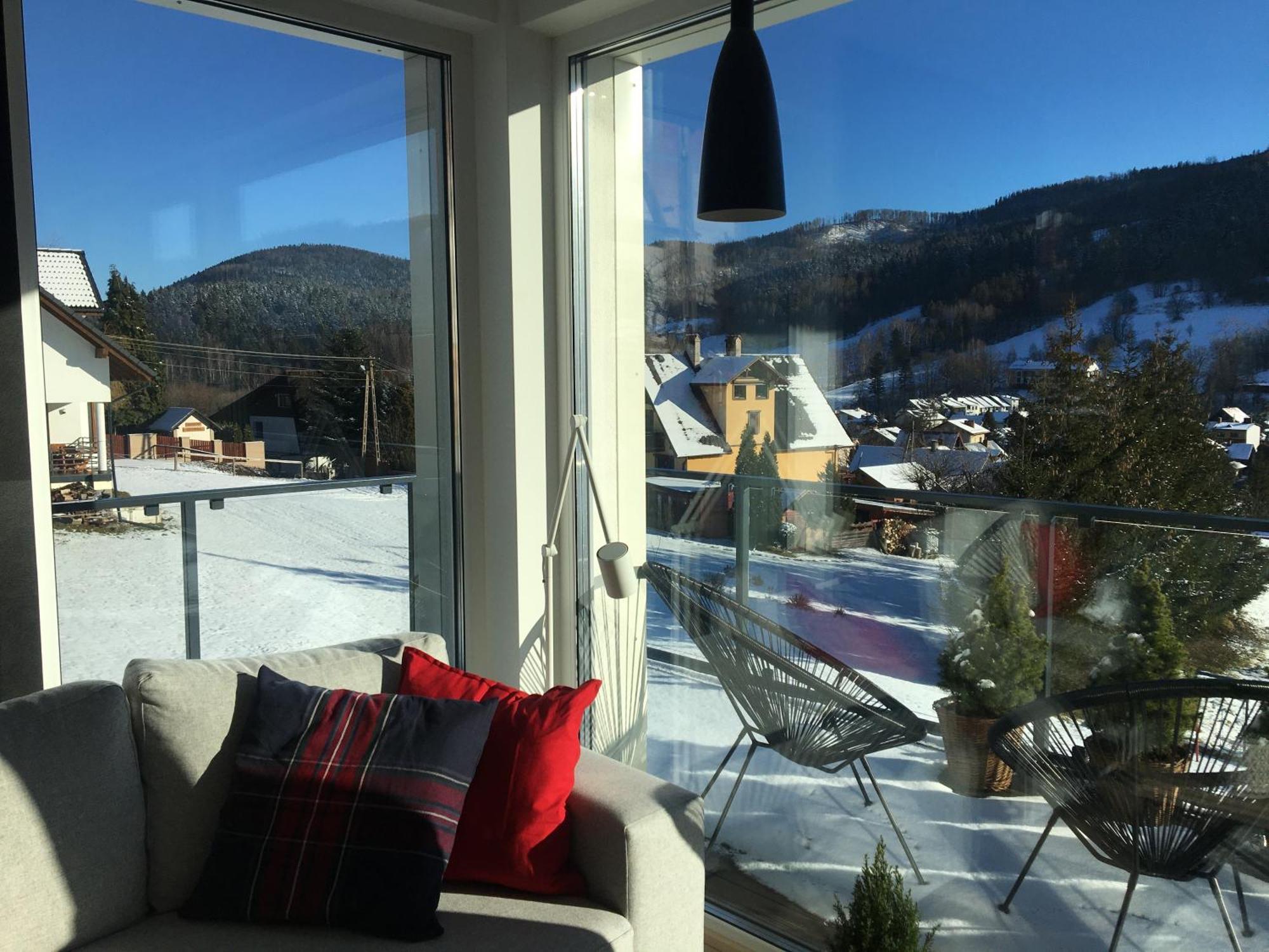 Widokowy Apartament Jodlowa Ski&Bike Щирк Экстерьер фото